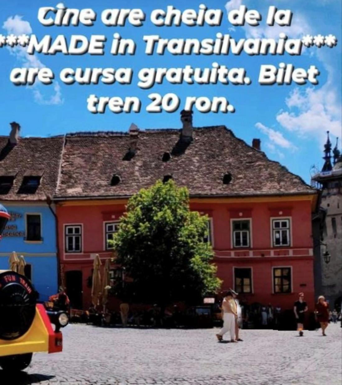 Made In Transilvania 시기쇼아라 외부 사진